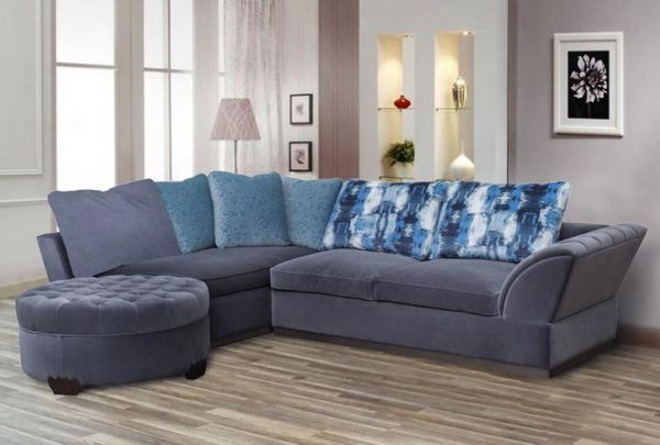Угловой диван в интерьере