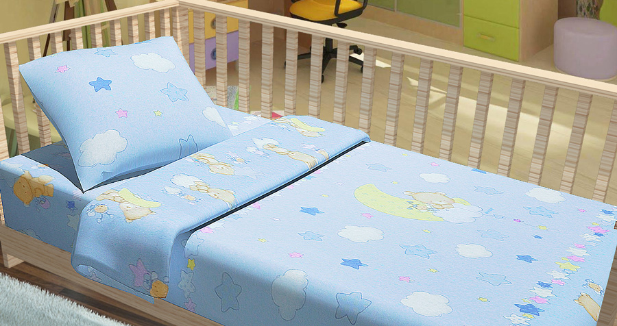 Фото Комплект Baby «Мишки на луне» Miratex - sofino.ua Фото Комплект Baby «Мишки на луне» Miratex - sofino.ua
