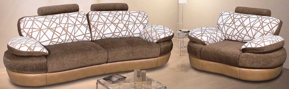 Фото Комплект диван та крісло Бостон, Седафлекс 136 x 196 см, 390x111x84 см Розпродажна позиція - SOFINO.UA