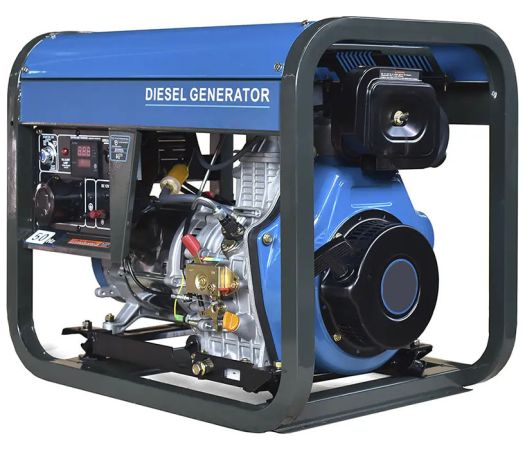 Фото Дизельний генератор 3 кВт | Модель 3000 з ручним/електро стартером - SOFINO.UA