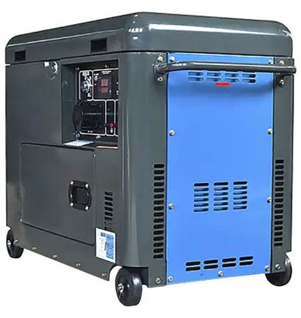Фото Дизельний генератор 6,5 кВт | Модель 7000 з ручним/електро стартером | Відкритого типу - SOFINO.UA