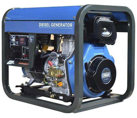 Фото Дизельний генератор 7 кВт | Модель 8000 з ручним/електро стартером - SOFINO.UA