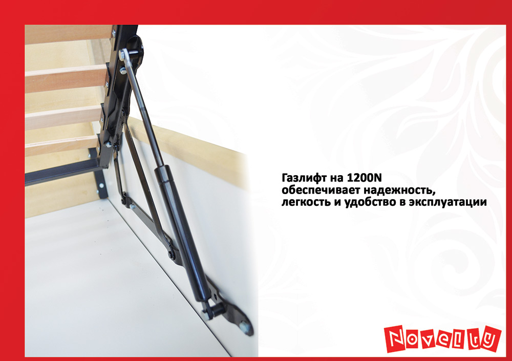 Фото 6 Кровать «Гера» 90*200 | Код товара: 215812 - SOFINO.UA