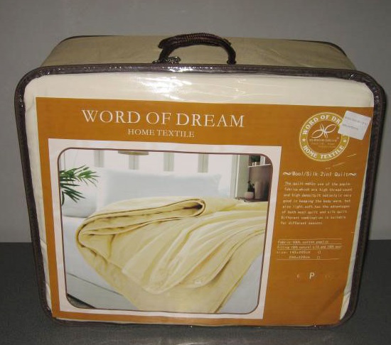 Фото Одеяло зима-лето Word of Dream шерсть/шелк, 145*205 ОДП - sofino.ua