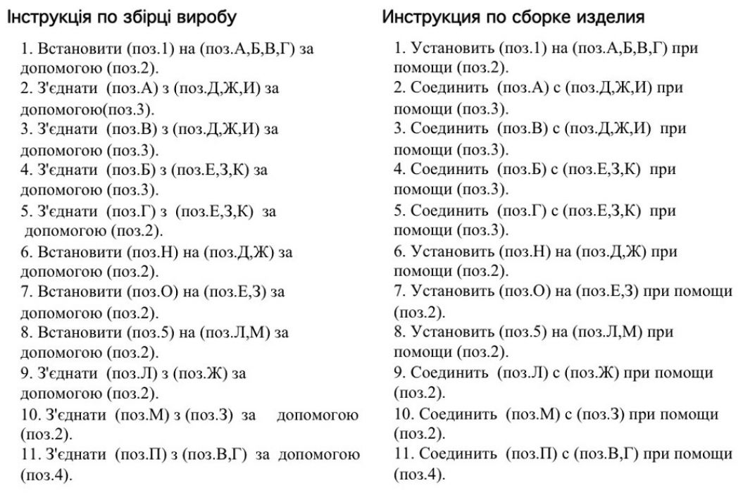 Фото 2 Кухонный уголок «Принц» с табуретами и простым столом 100*60 Pehotin - SOFINO.UA