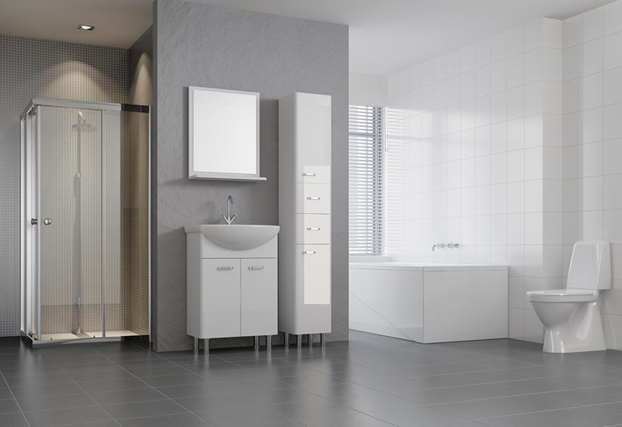 Фото Тумба «Alpina 65» под умывальник Omega 65 60*77,2 CR Cersanit - sofino.ua