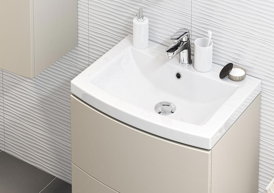 Фото Тумба «Easy 60» с умывальником CR Cersanit - sofino.ua