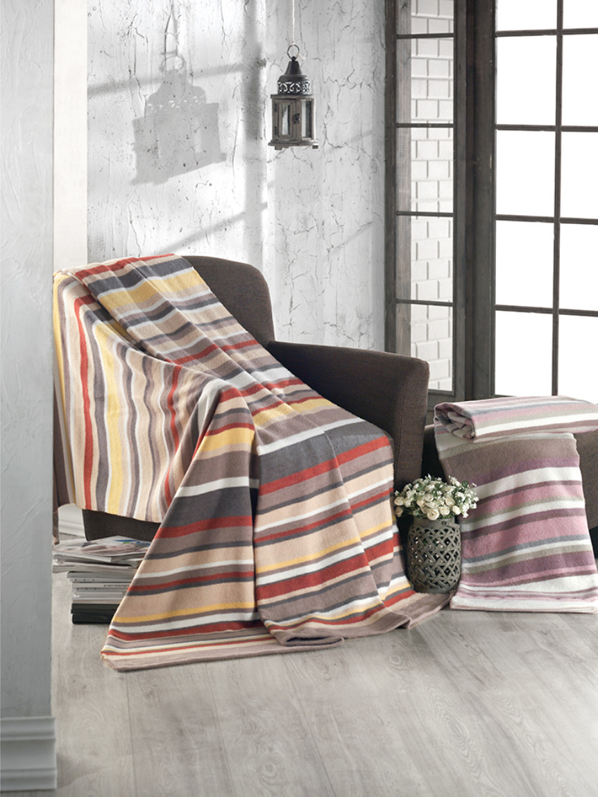 Фото Плед 150X200 «Summer Ритм» 60% хлопок Home Line - sofino.ua Фото Плед 150X200 «Summer Ритм» 60% хлопок Home Line - sofino.ua