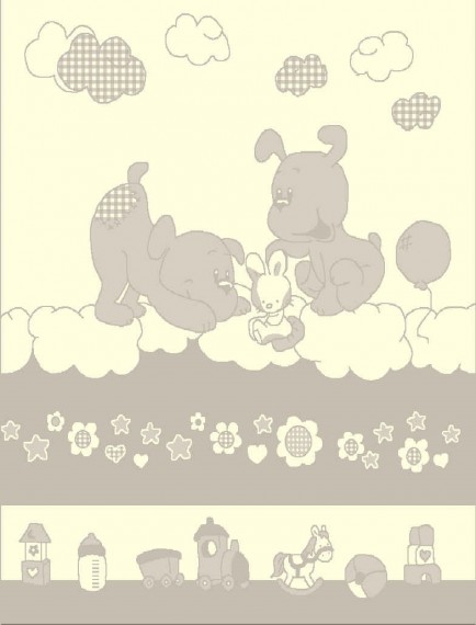 Фото Плед «109784 Dogg Stone + Игрушка» 100*120 (детский) Merinos - sofino.ua Фото Плед «109784 Dogg Stone + Игрушка» 100*120 (детский) Merinos - sofino.ua