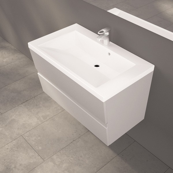 Фото Тумба с умывальником «Cyprus 80» Fancy Marble - sofino.ua