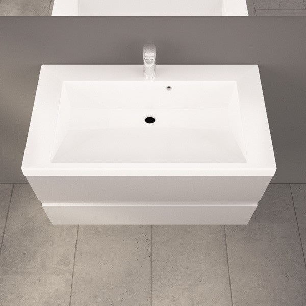 Фото Тумба с умывальником «Cyprus 80» Fancy Marble - sofino.ua
