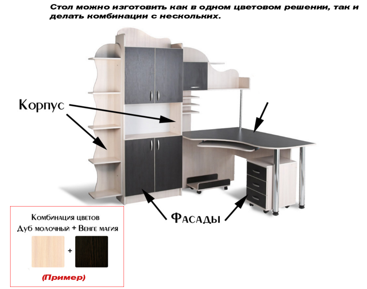 Престиж 12 стол компьютерный