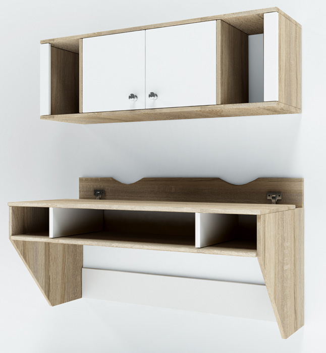 Фото Стол «Air Table kit 2» SW (сонома) - sofino.ua