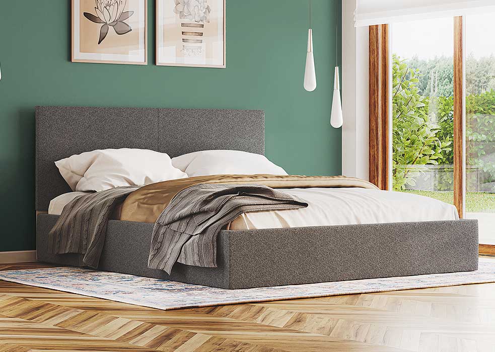 Ліжко двоспальне Кароліна №03 160x200 см (підйомний механізм)