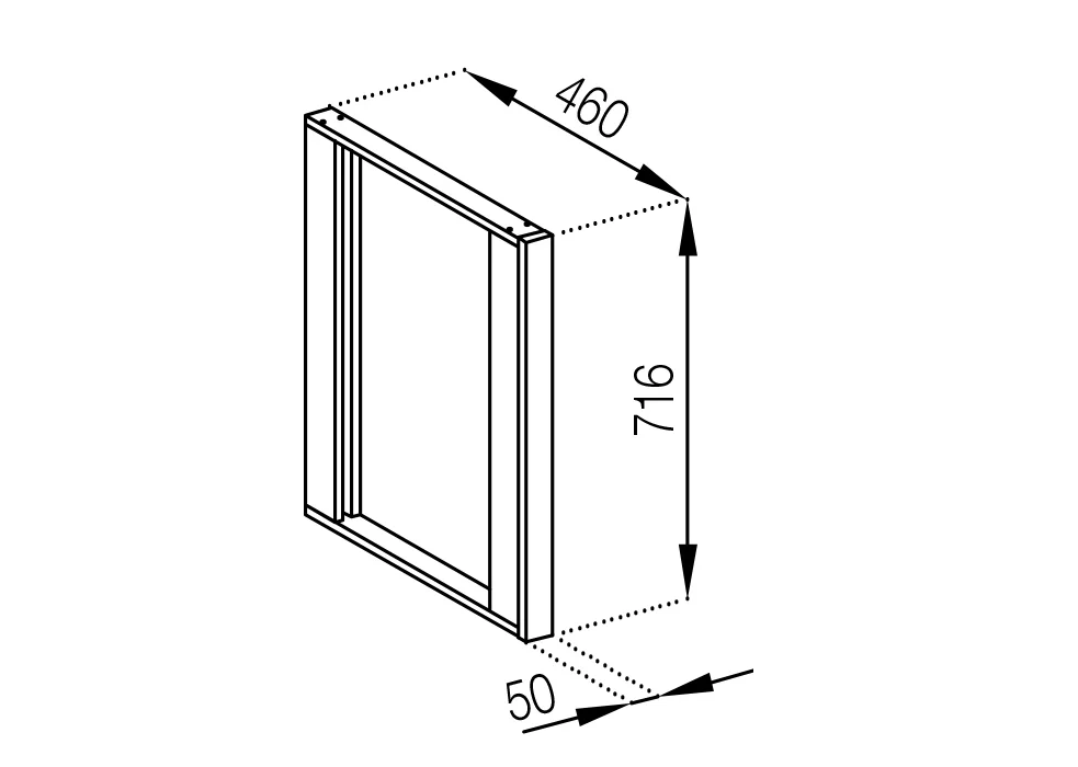 Ariel. Модуль Н вставка • МДФ категорія №02