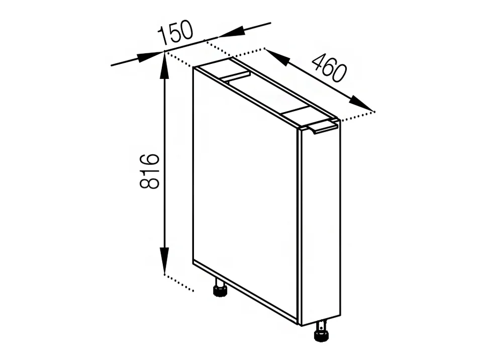 Ariel. Модуль Н 15 карго • МДФ категорія №02