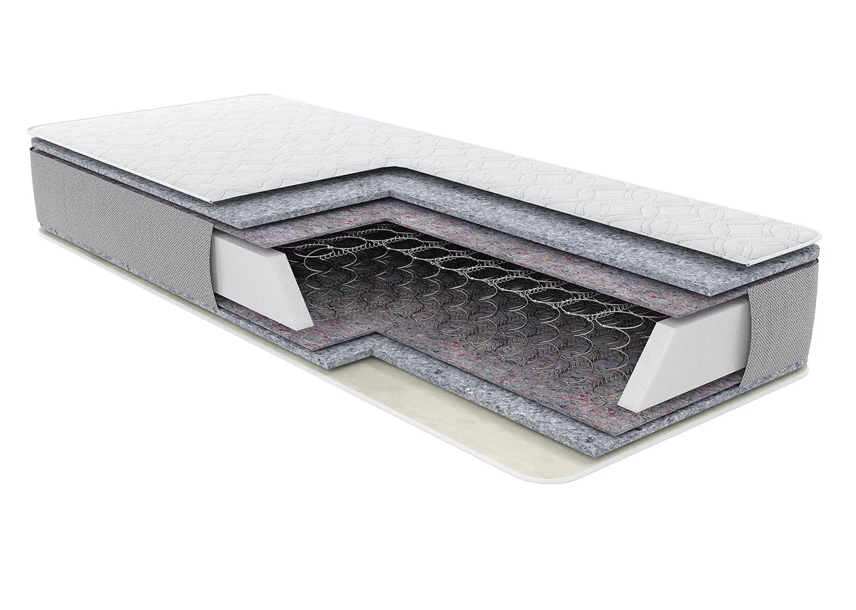 Матрац пружинний Relax Zen 80x190x18 см / середня жорсткість (1129533)