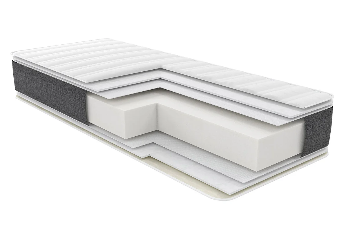 Матрац безпружинний Relax Massage 80x200x17 см / помірно-жорсткий (1129562)