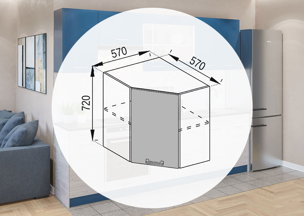 Марта. Фасад 60x60 • ДСП