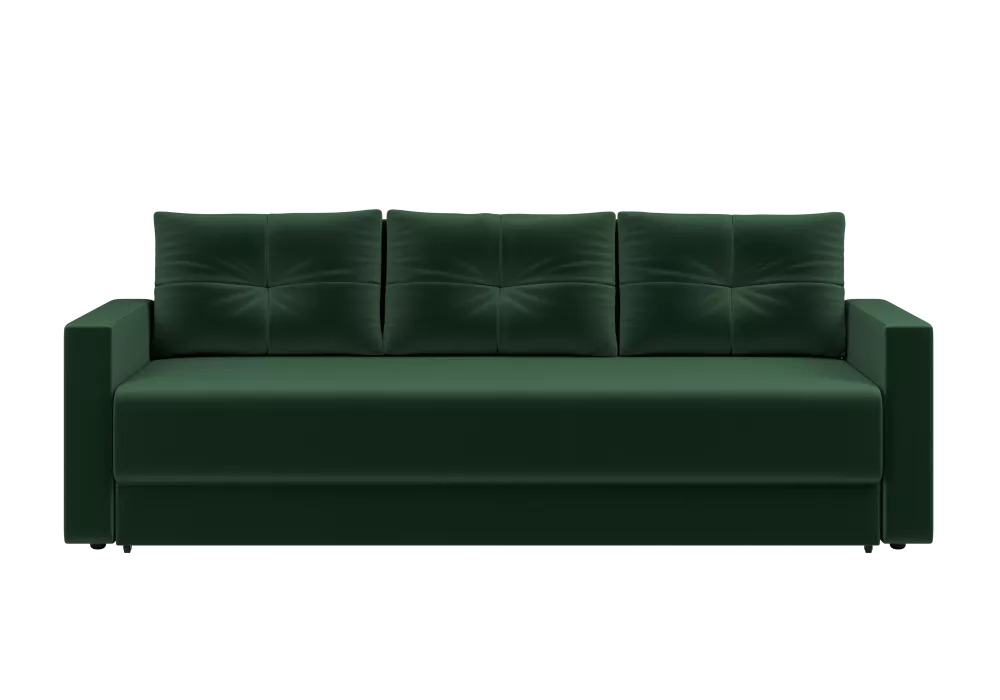 Розкладний диван-ліжко Sofyno Лайт ППУ з механізмом Єврокнижка/Викатний • спальне місце 145х200 см (ширина 226 см, глибина 92 см, висота 82 см)