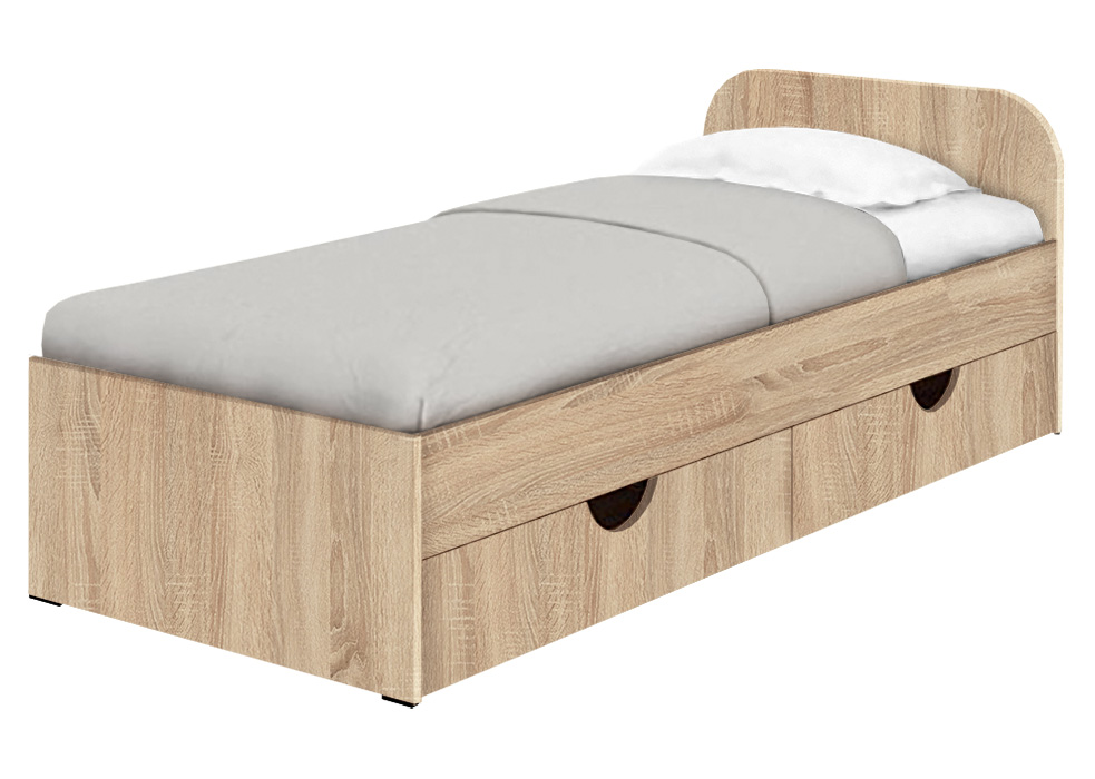 Кровать с ящиками Соня 1 • 80x190 • Дуб Сонома