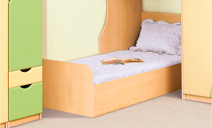 Ліжко односпальне Савана Світ меблів • 80х190 • Клен