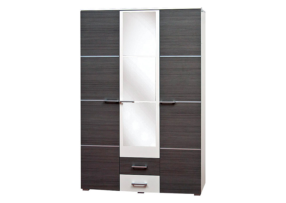 Шкаф для одежды 3Д Kruiz • Белый + Дакар