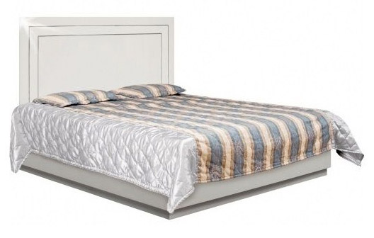 Ліжко двоспальне Extaza 160х200 з механізмом • Білий Лак