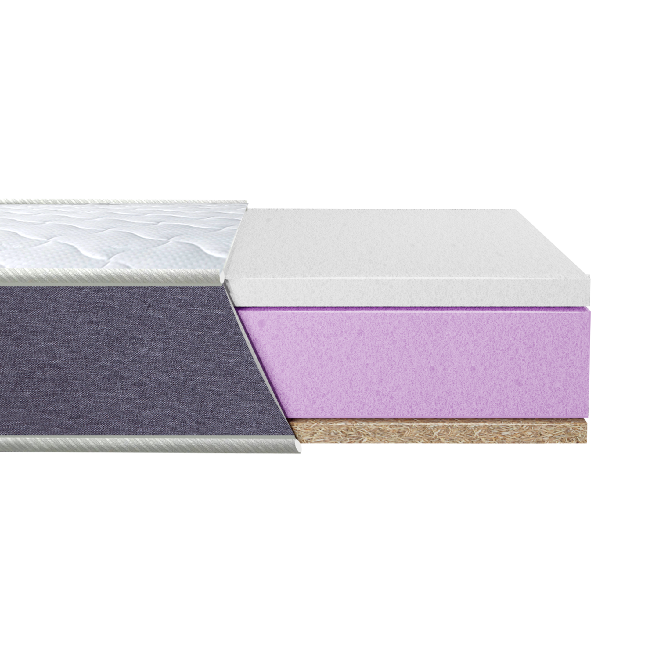 Ортопедический матрас Eurosleep City Twin Latex-Cocos 90х190см