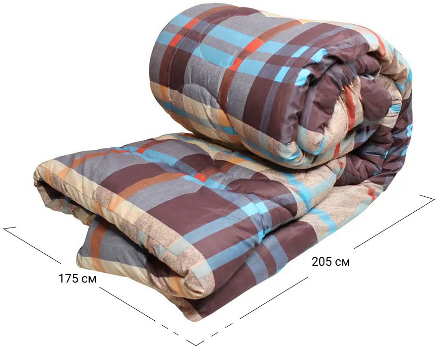 Одеяло Софино зимнее Eco 175x205 см • цвет в ассортименте • 001315