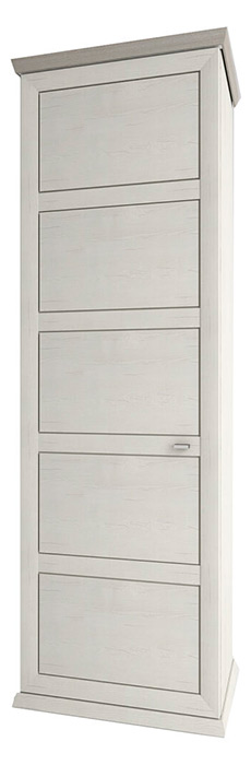 Шкаф гардеробный Орегон Сокме | 64,2x38,5x196,5 см | Пино аурелио + Мадагаскар нельсон