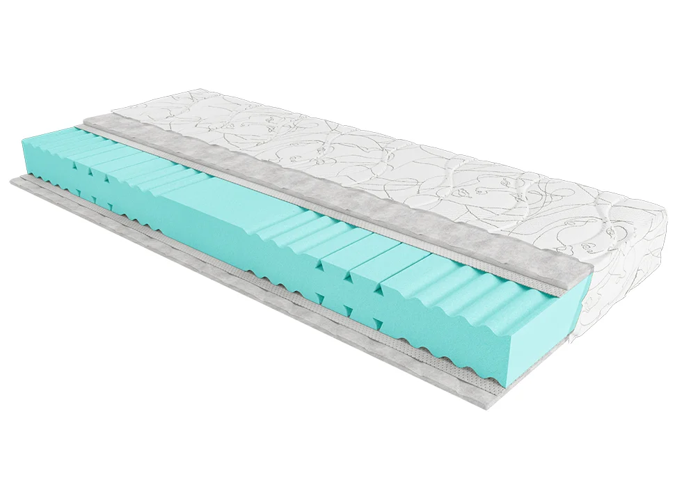 Матрац безпружинний Artist Furini 180x200 см • висота 15 см (помірно-жорсткий)