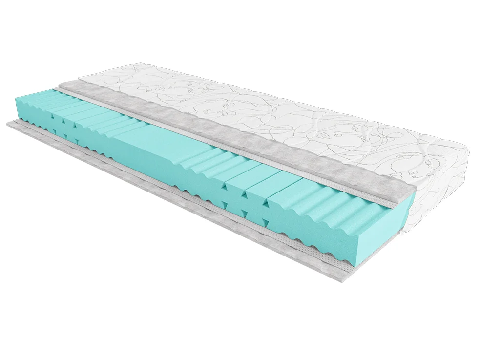 Матрац безпружинний Artist Santi 150x190 см • висота 13 см (помірно-жорсткий)