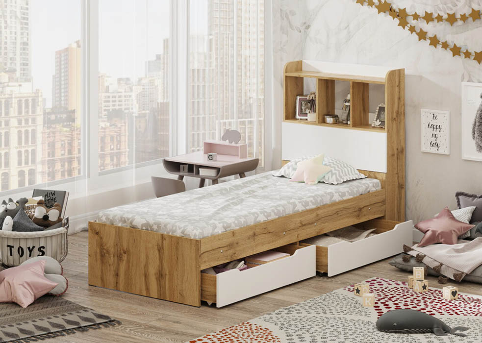 Ліжко дитяче односпальне Соня №7 80x190