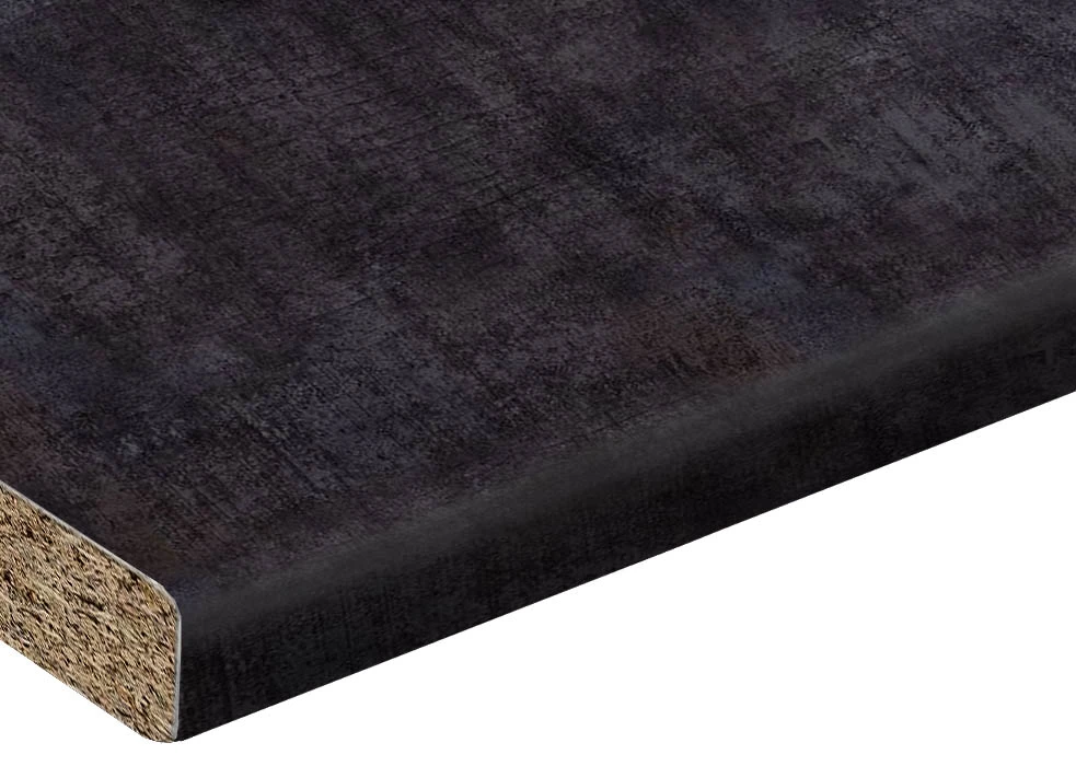 Кухонная столешница с текстурой под камень Бетон Темный • толщина 28 мм