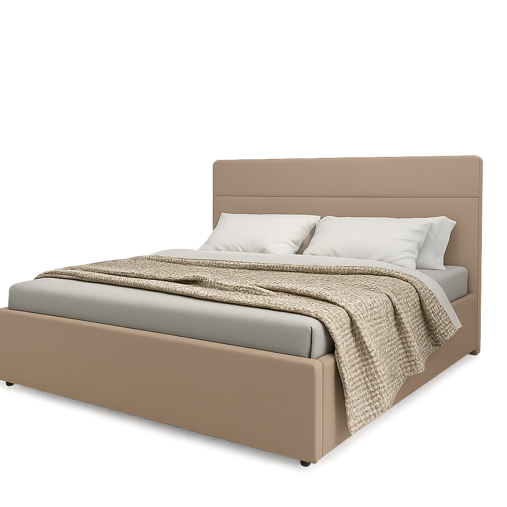 Ліжко RidneTUT EDISON Едісон Стандарт 90x200, Мокрий асфальт