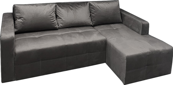 Диван NORMAN кут 7 (2300х1550), 1500х2000, єврокнижка, Alaska 93