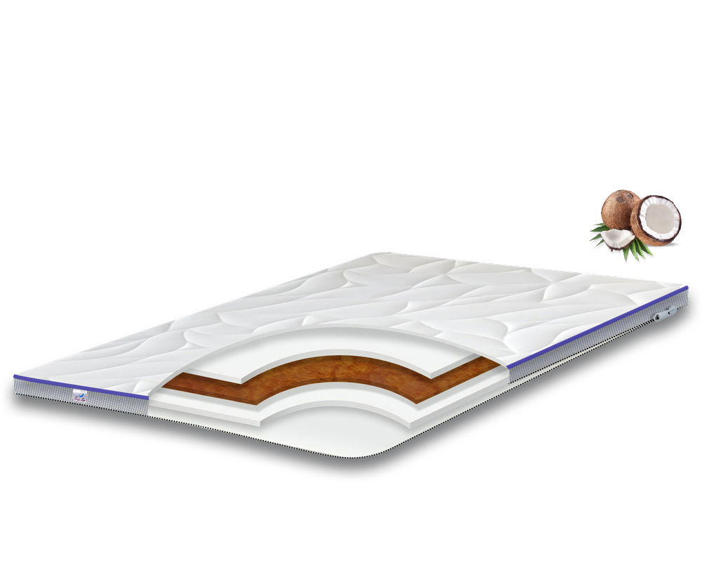 Тонкий матрас-топпер Family Sleep TOP Air Cocos - 135х190 см