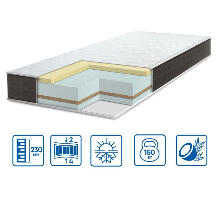 Ортопедичний матрац Eurosleep Bionic Memory Cocos 120х200см