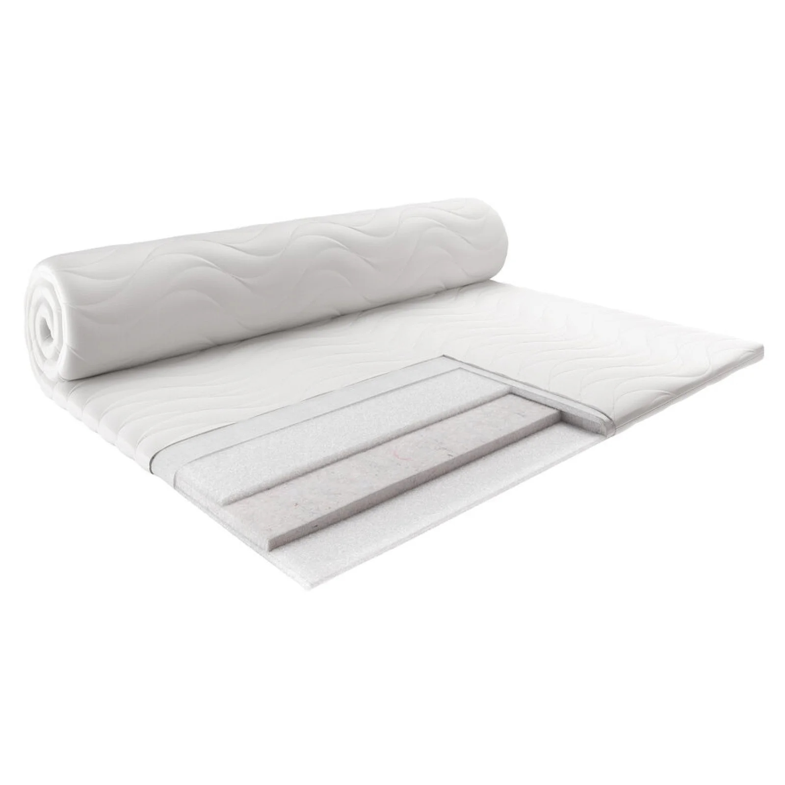Тонкий матрац-футон Usleep Sleep Roll Air Comfort 3+1 Lite 140x200
