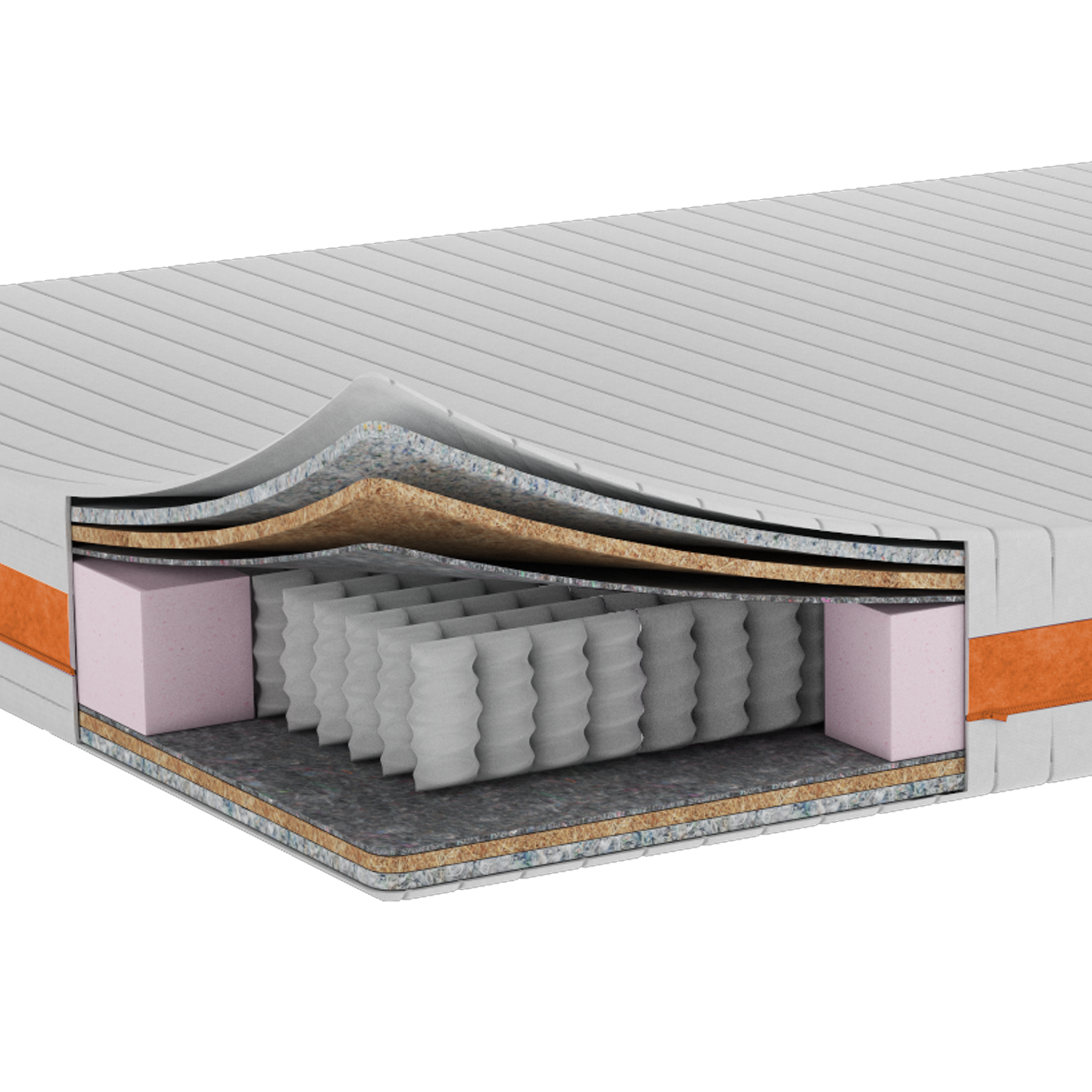 Ортопедичний матрац ORANGE Porto Cocos Plus 180x190 см