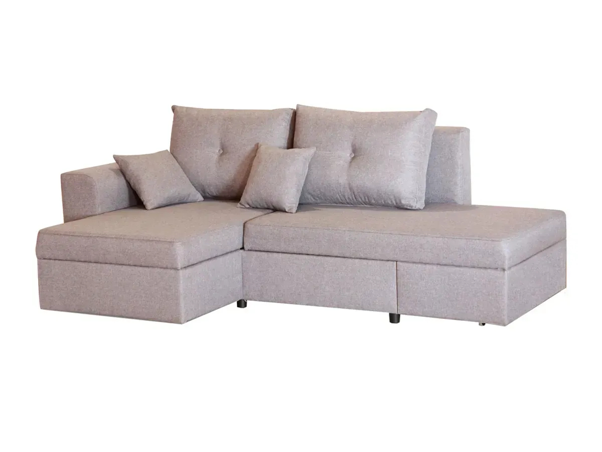 Диван угловой Amely Домино