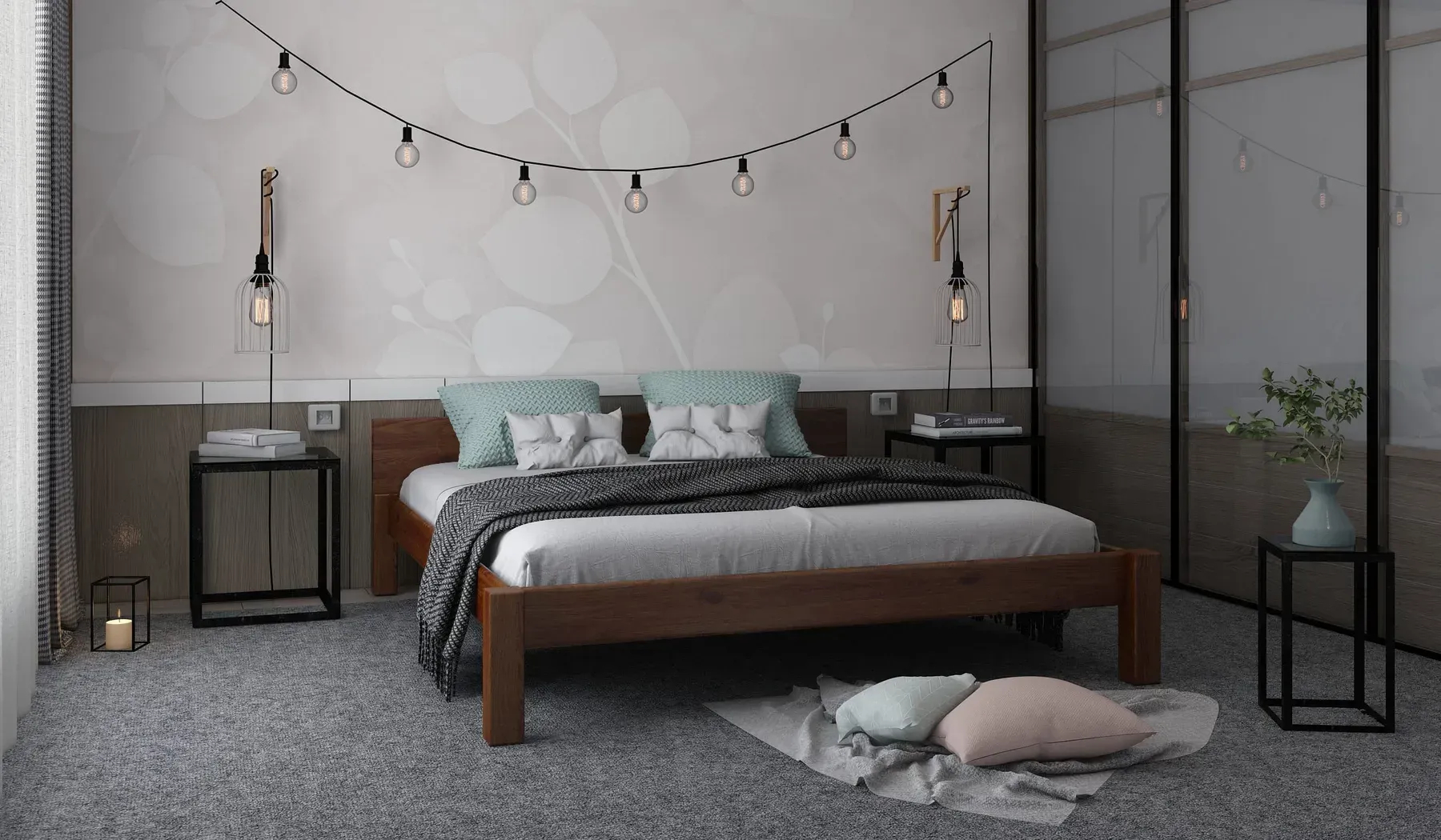 Ліжко Stemma Комфорт 180х200, з шухлядами, колір S0530B50G