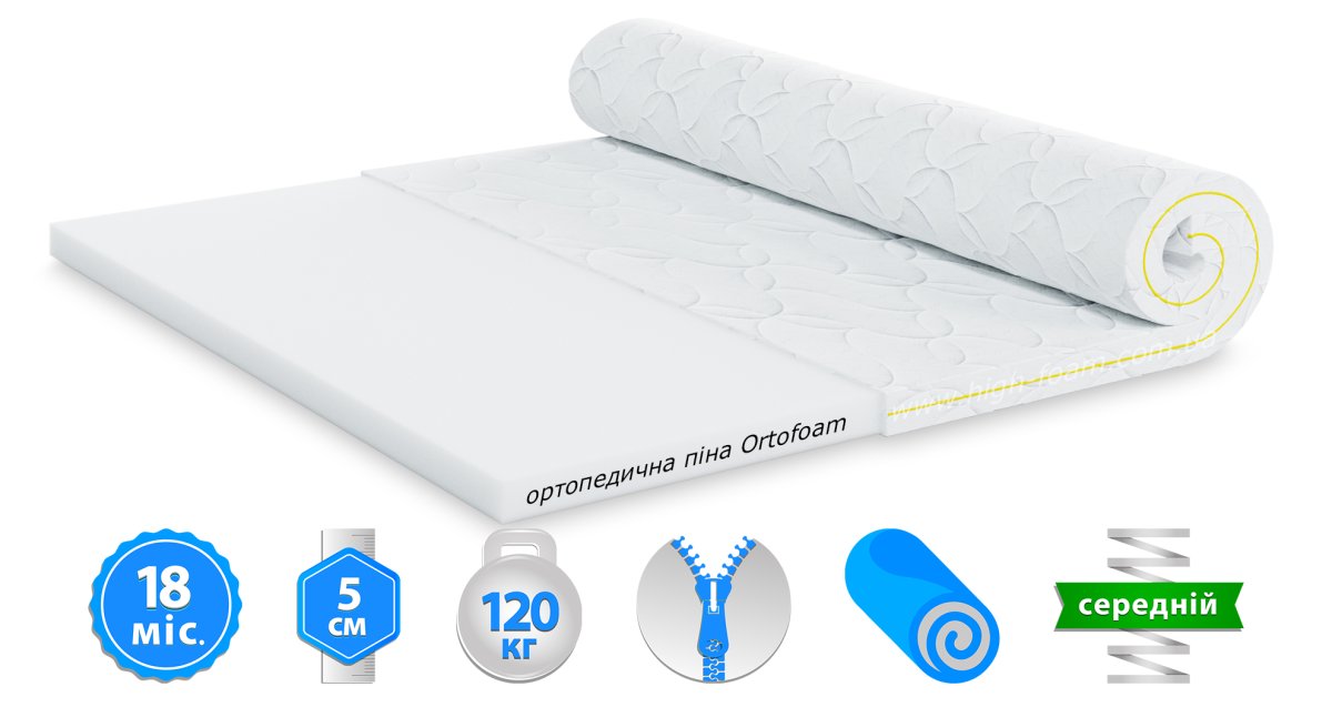 Ортопедичний матрац HighFoamLento Tutti нестандарт*>1,5м2 грн/кв.м**