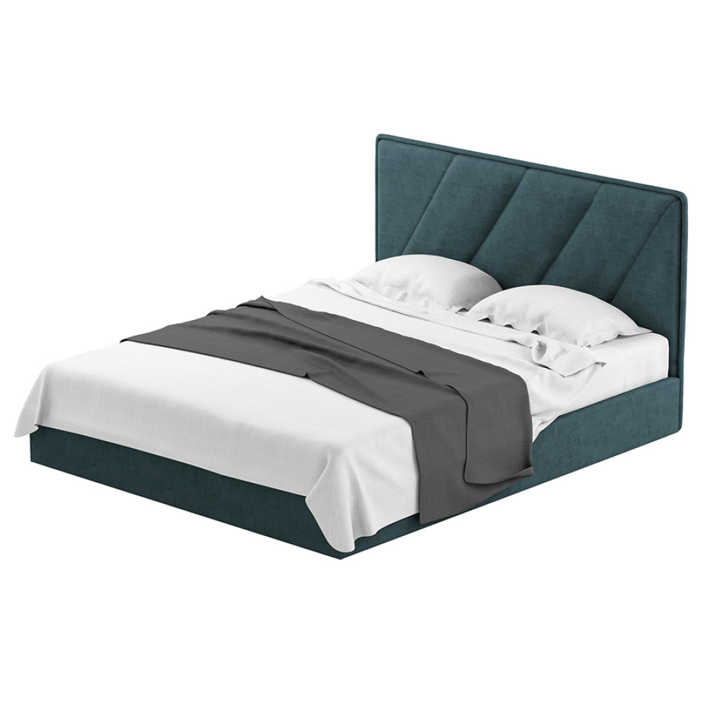 Кровать двуспальная Amely Клио 160х200, ткань: 3