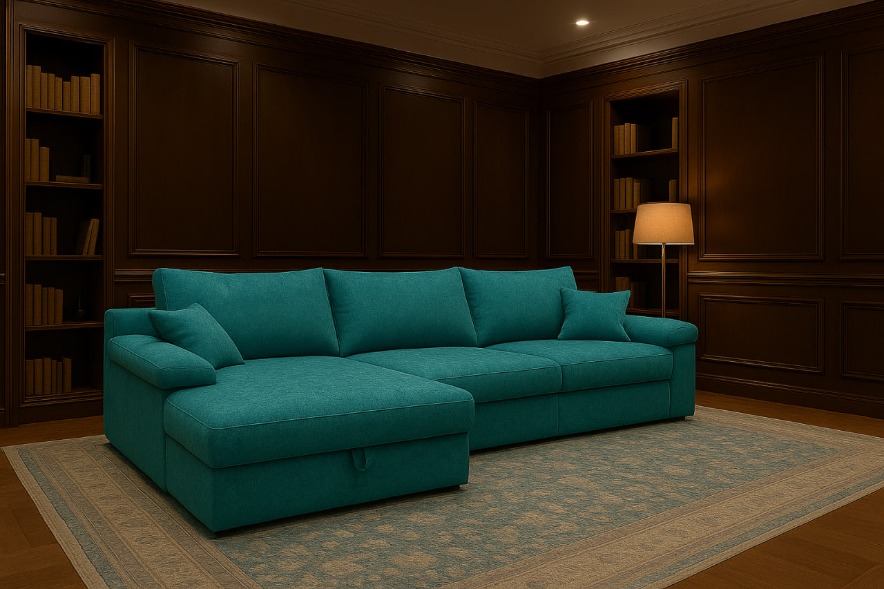 Диван SOFINO Bradley, 5 кат., угол 7 XXL