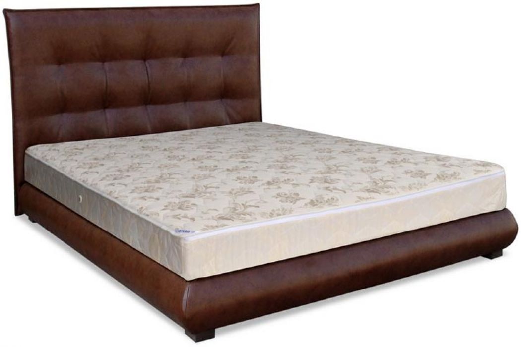 Кровать-подиум «Глория» с матрасом | мебельная ткань 160*200