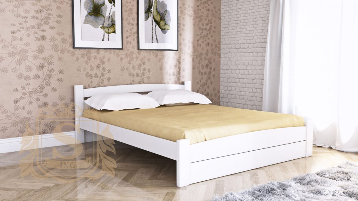 Кровать «Милана» | Белый | 90*200