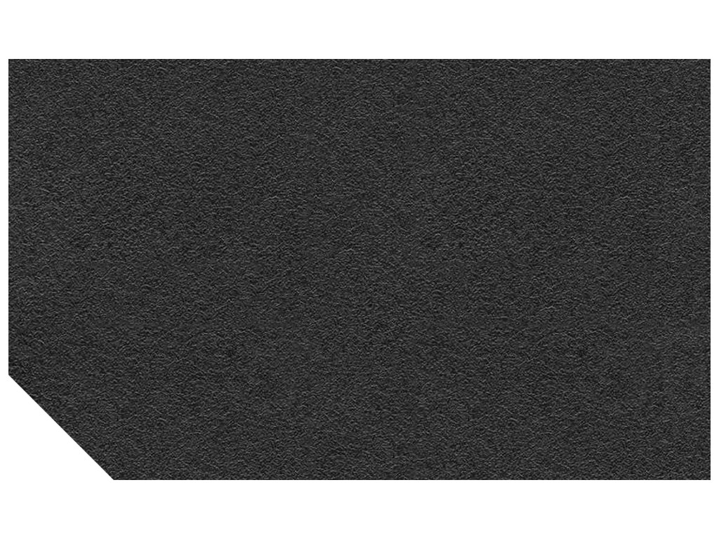 Столешница угловая «Керамика черная» 180 см (38 мм) L | Левая