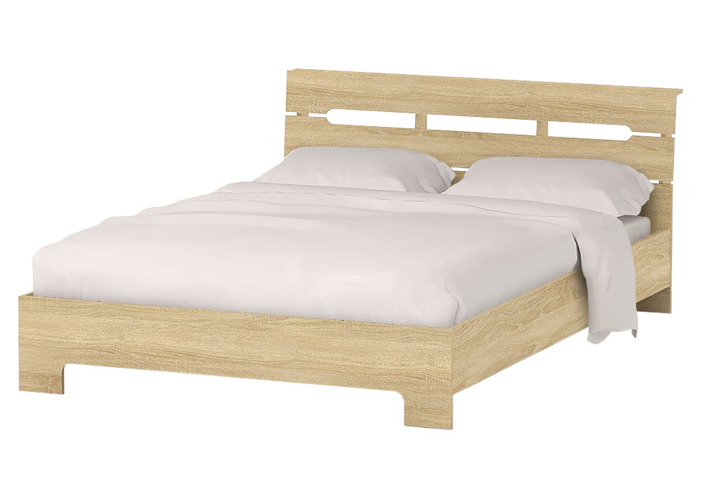 Ліжко двоспальне Стиль 140 • 140x200 см • колір на вибір